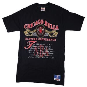 Vintage Nutmeg Chicago Bulls Eastern Conference Graphic T Shirt
